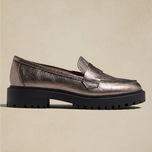 Banana Republic Factory Lug Sole Loafers 7.5